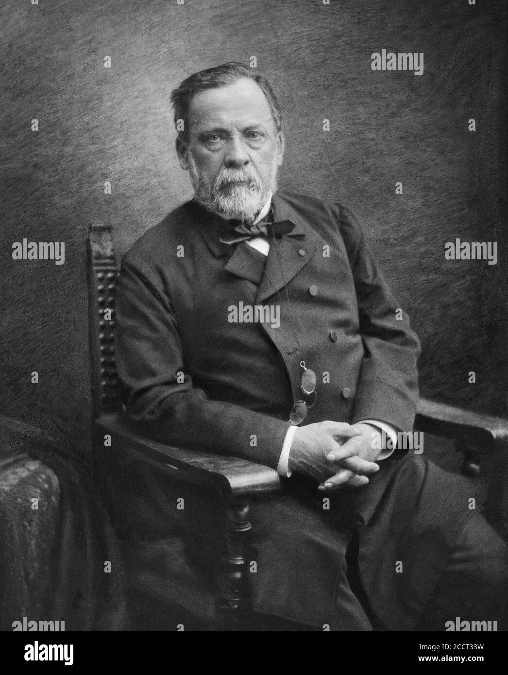 Louis Pasteur, portrait Stock Photo