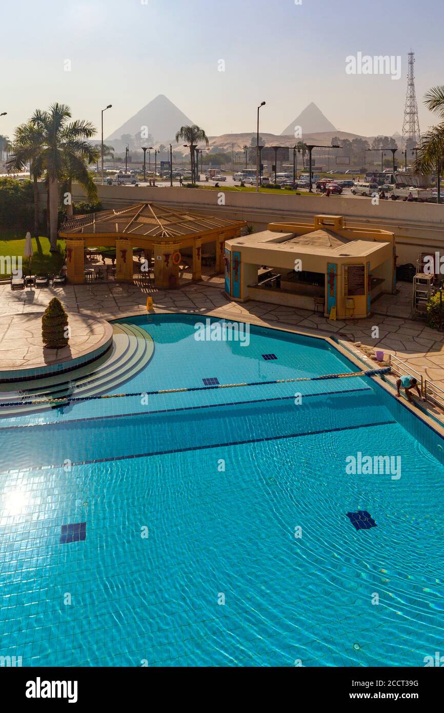 Pyramids swimming pool hires stock photography and images Alamy
