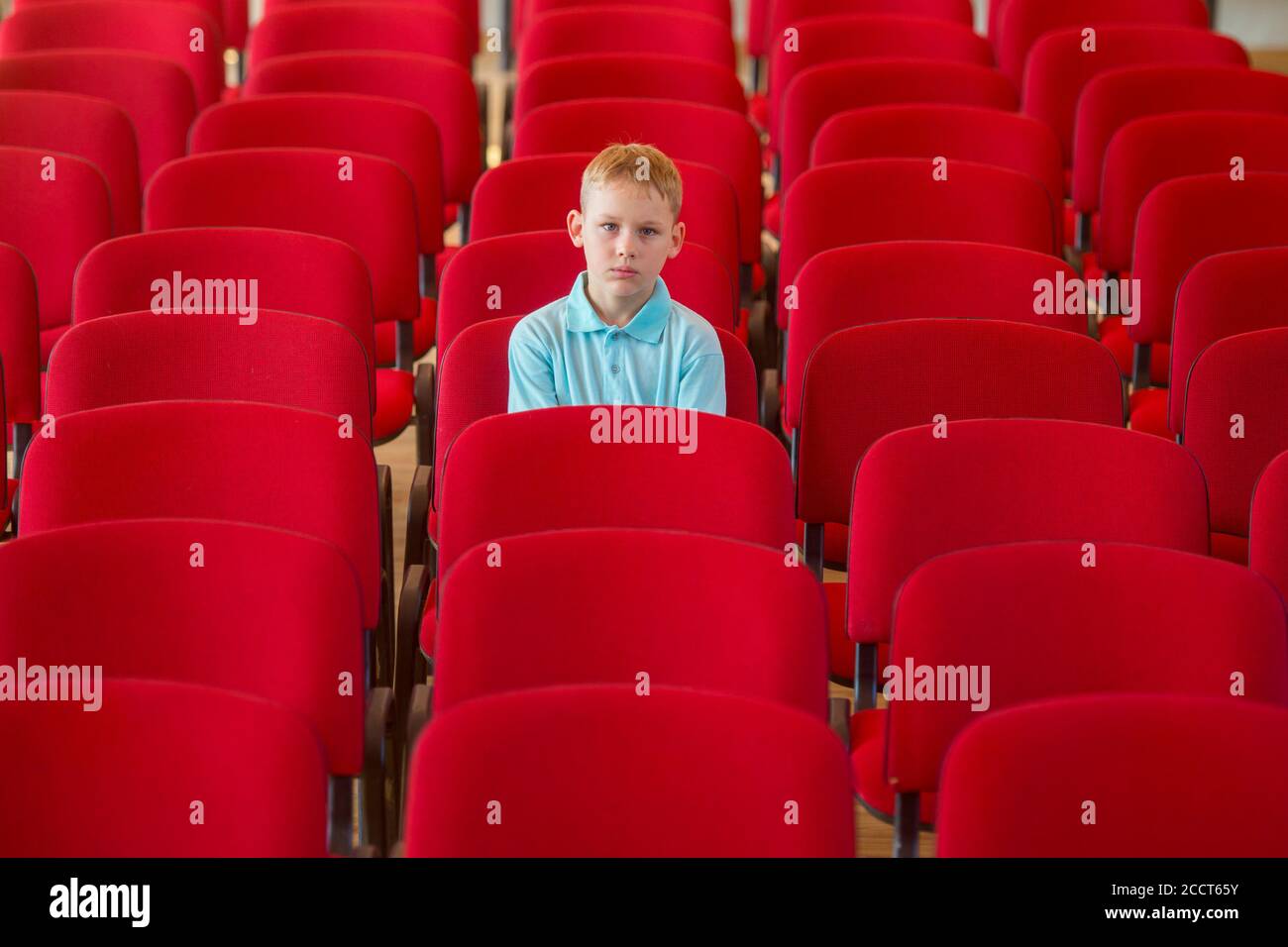 School kid at lesson and event. Safe back to school during pandemic ...