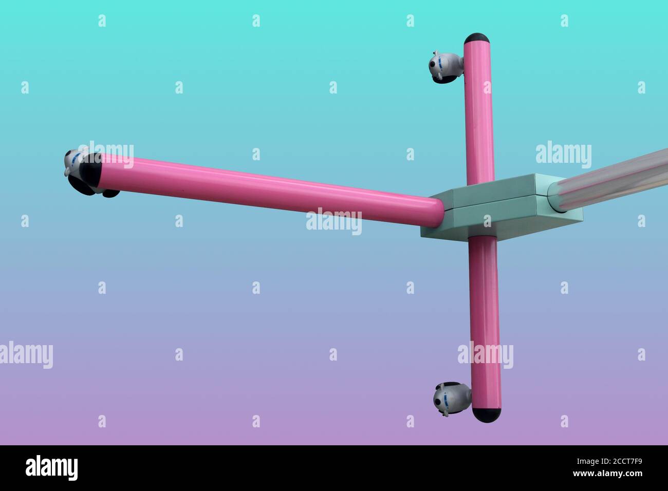 Blue light used for the treatment of jaundice disease in newborn babies