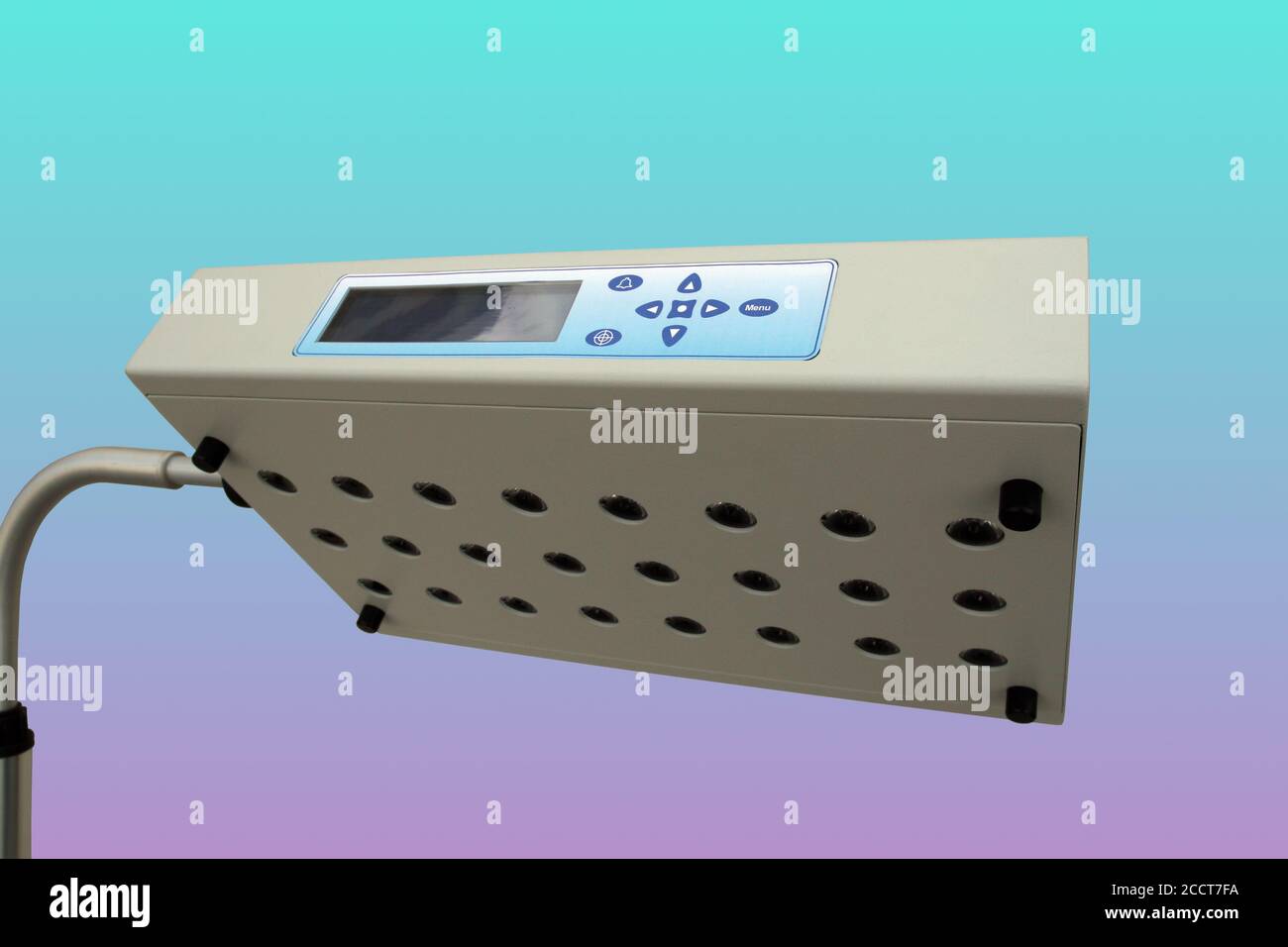 Blue light used for the treatment of jaundice disease in newborn babies