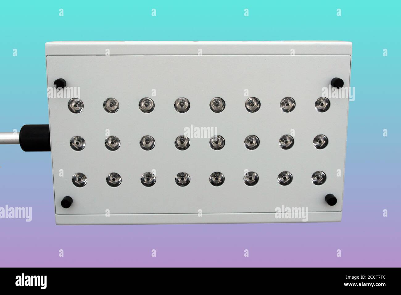 Blue light used for the treatment of jaundice disease in newborn babies