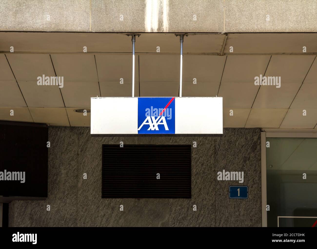 Axa symbol hi-res stock photography and images - Alamy