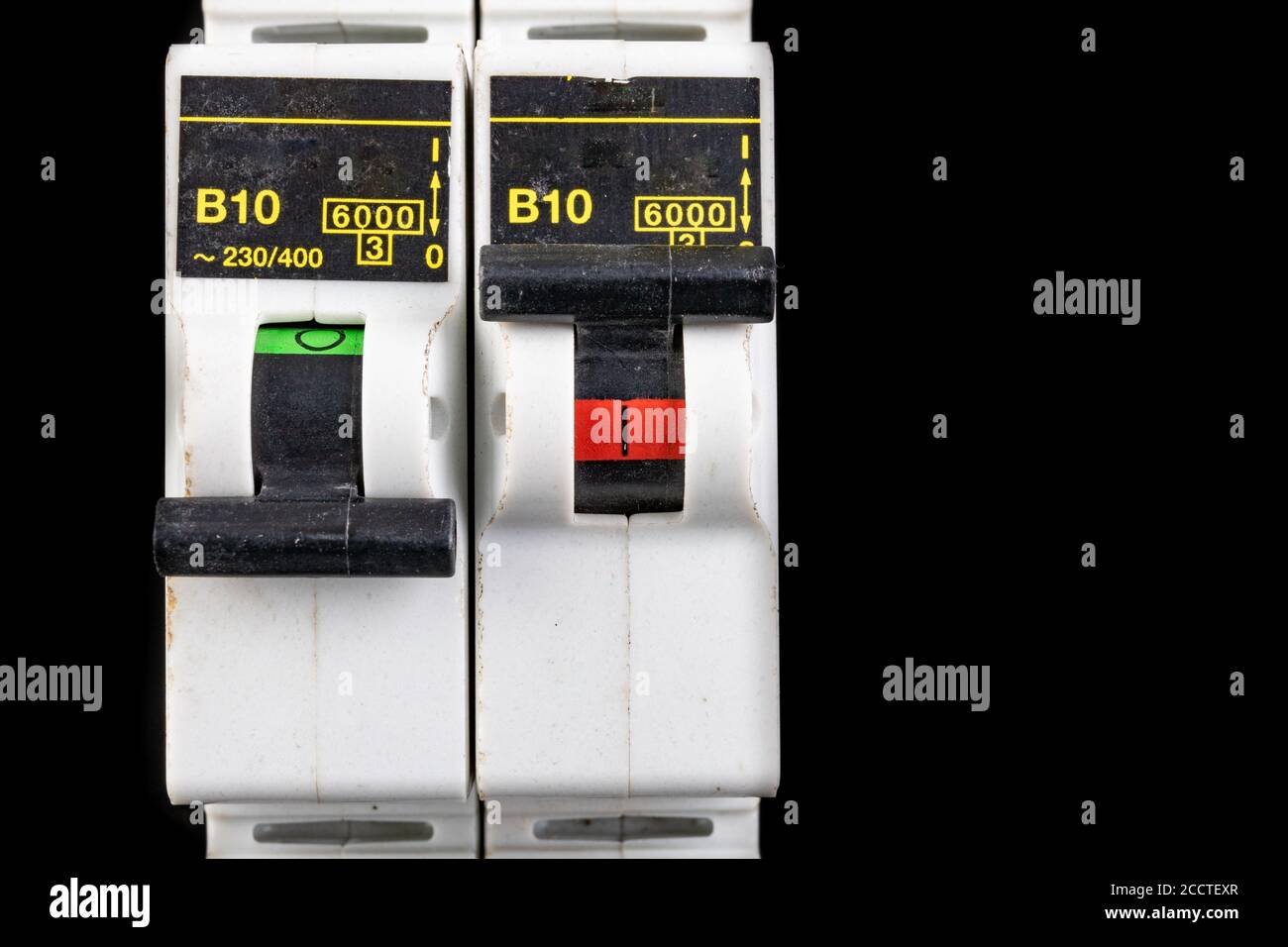 Alternating current fuses used in the household. Electrical accessories