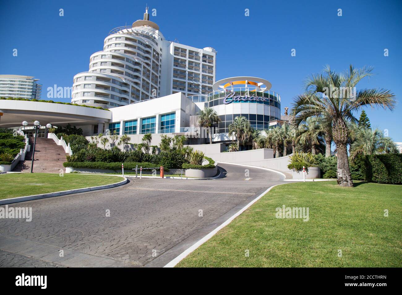 View of Enjoy Hotel and casino. Punta del Este, Uruguay Stock Photo - Alamy