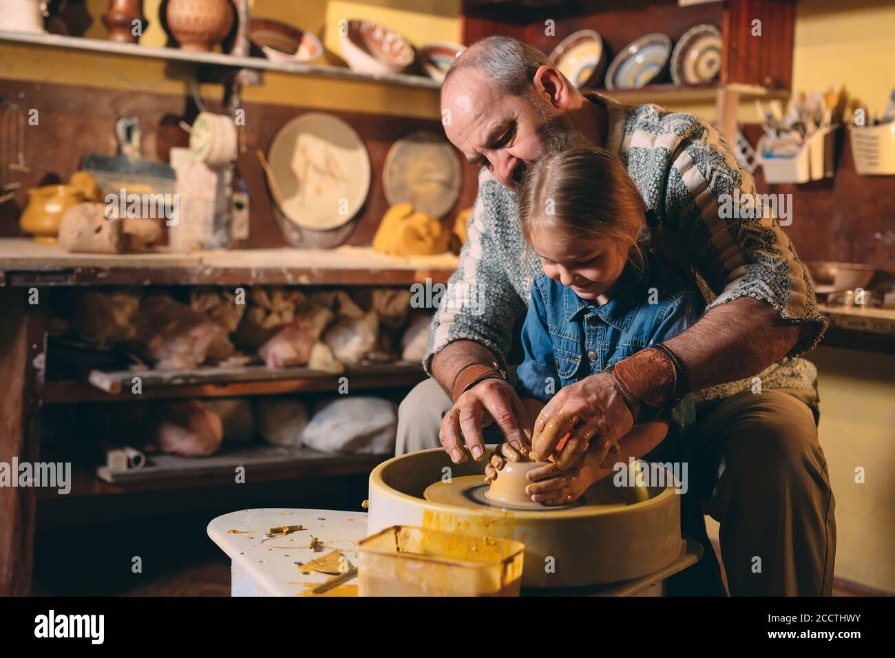Pottery Wheel Hands High Resolution Stock Photography and Images - Alamy