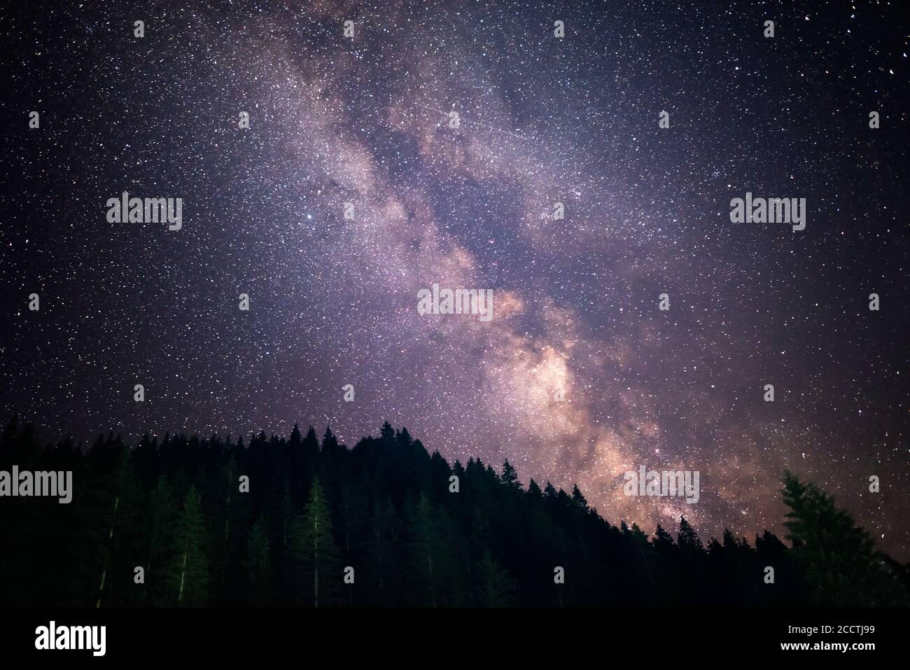 Milky Way galaxy. Starry sky Stock Photo - Alamy