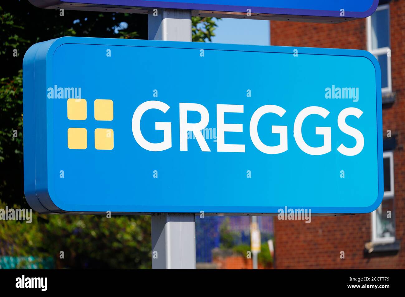 Greggs logo hi-res stock photography and images - Alamy