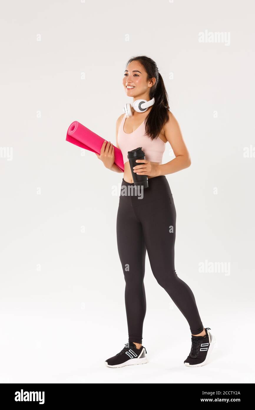 Asian Girl In Yoga Pants
