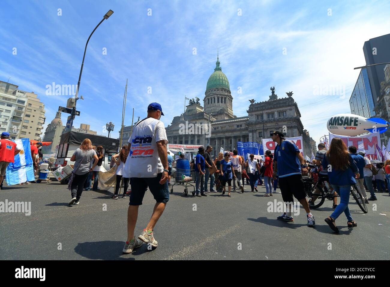 Protest in buenos aires hi-res stock photography and images - Alamy
