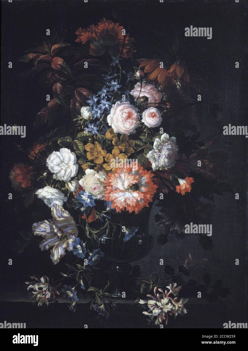 Jean Baptiste Monnoyer - Still Life with Flowers Stock Photo