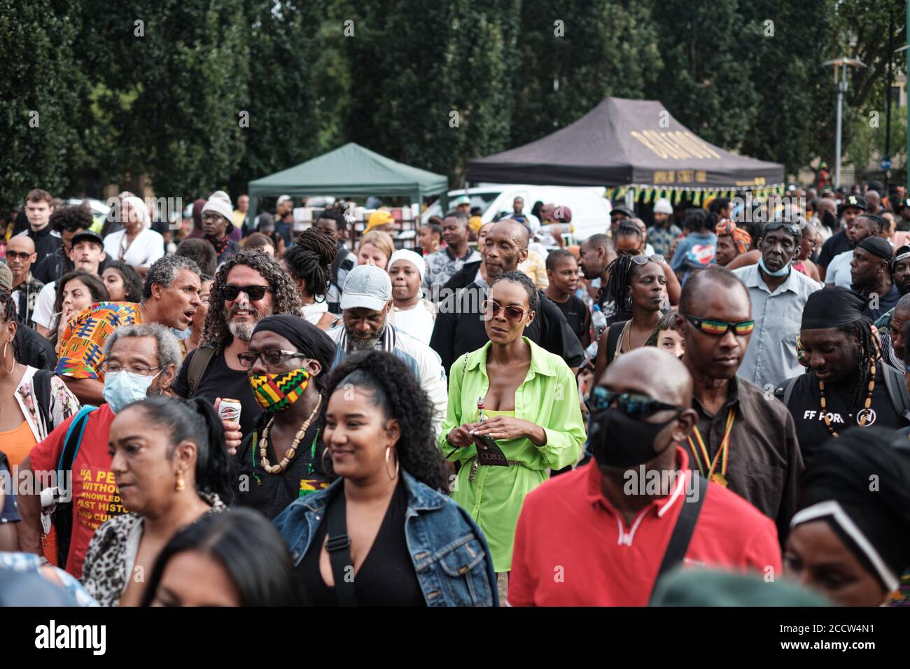 Afrikan Emancipation Day Reparations March and the Brixton Blackout ...