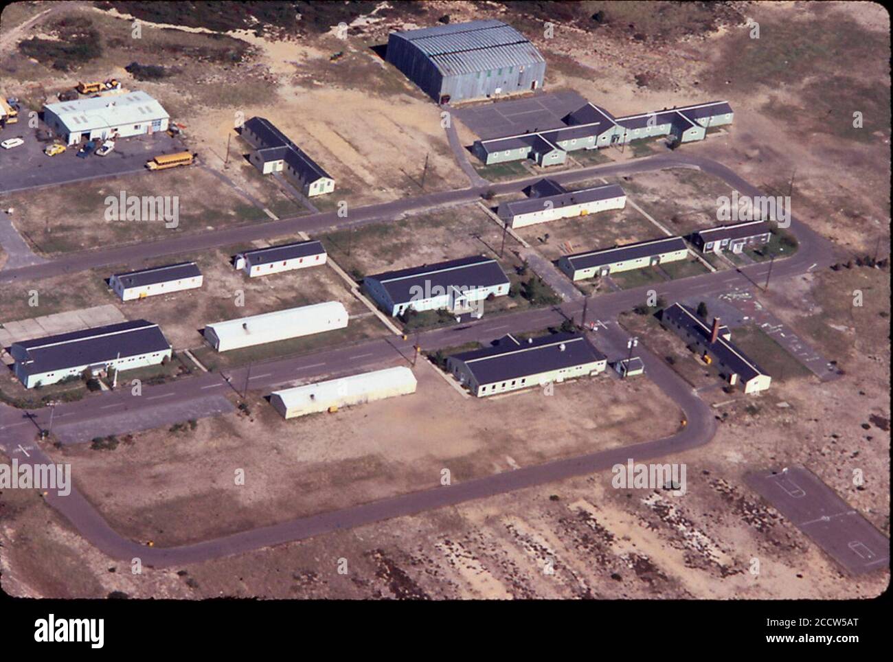 Job Corps Training Center at the former Camp Wellfleet. Stock Photo