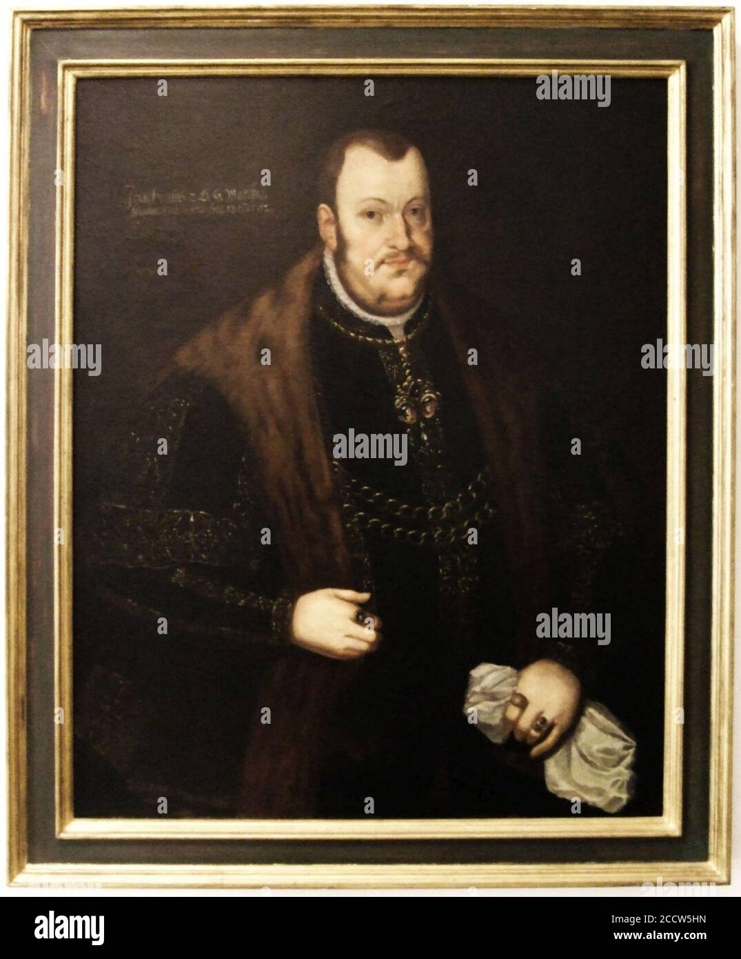Joachim II von Brandenburg. Stock Photo