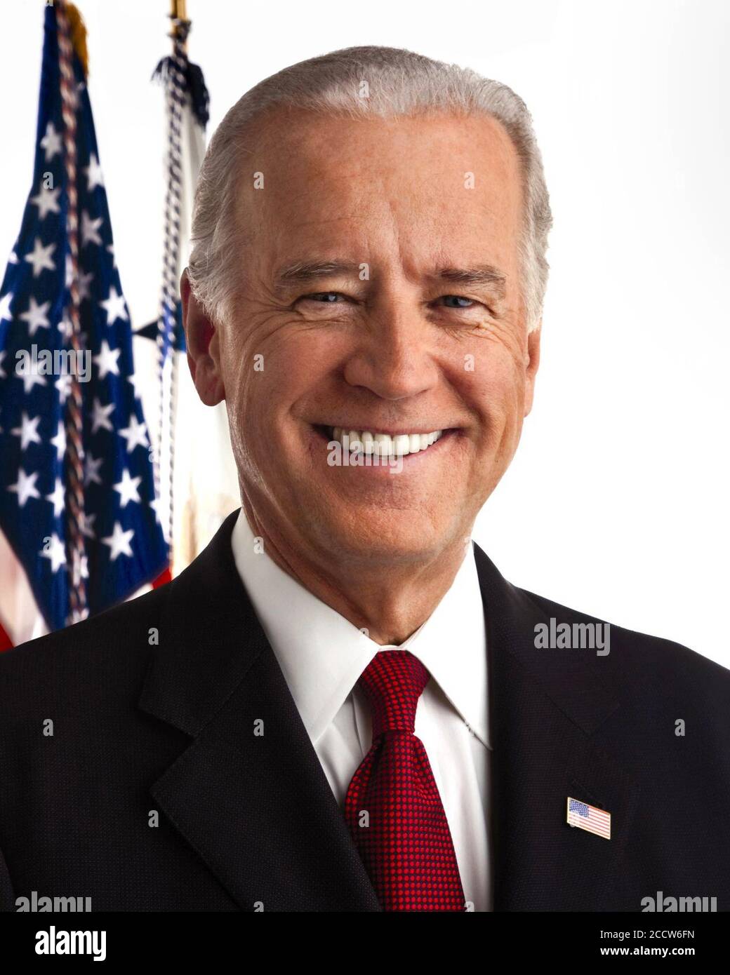 Joe Biden official portrait crop. Stock Photo