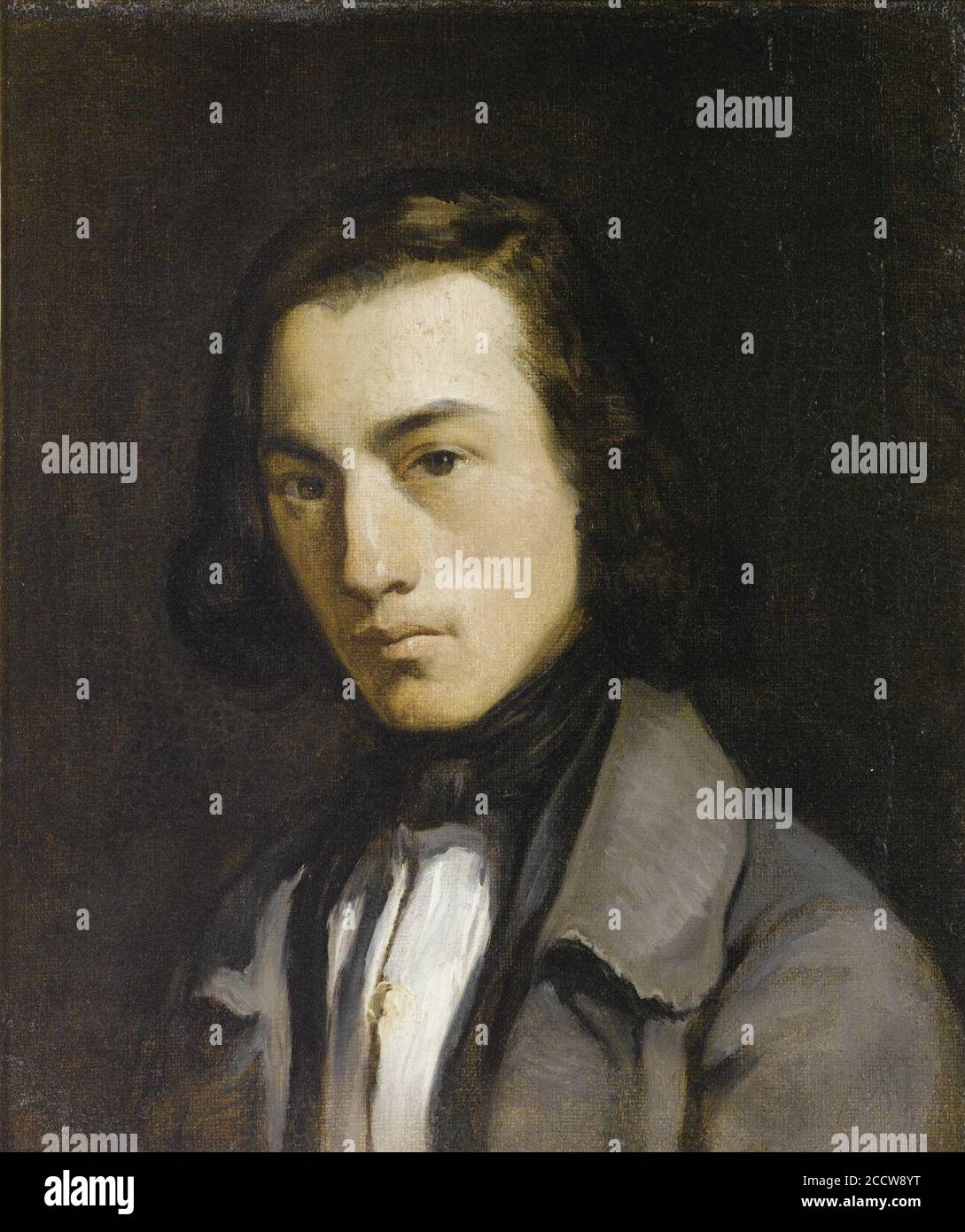 Millet Portrait Jean francois millet portrait hi-res stock photography and images - Alamy