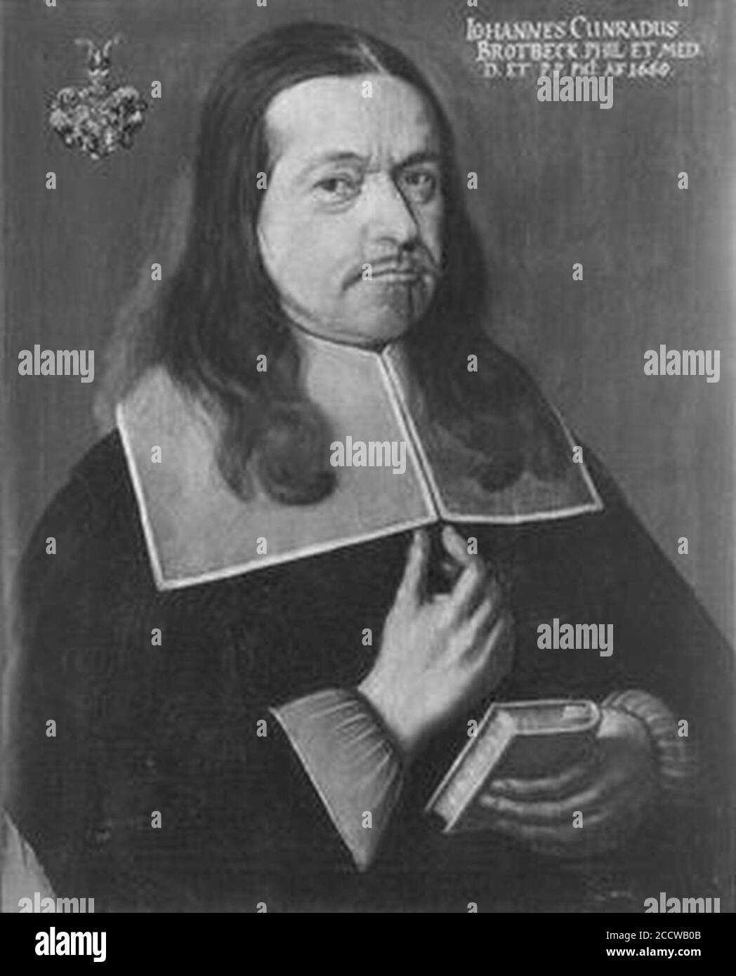 Johann Conrad Brotbeck (1620-1677). Stock Photo