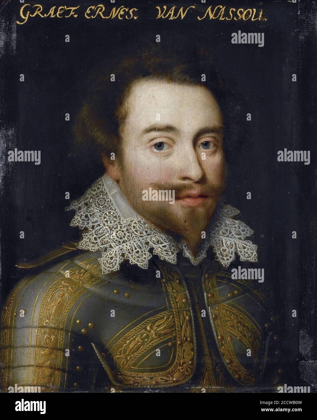 Johan Ernst I, Count of Nassau-Siegen, workshop of Jan Antonisz van Ravesteyn (28237645889). Stock Photo