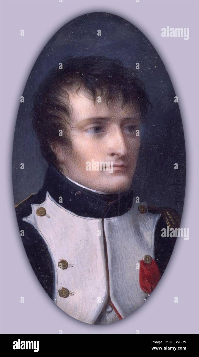 Jean Baptiste Isabey - Napoleon Bonaparte Stock Photo - Alamy