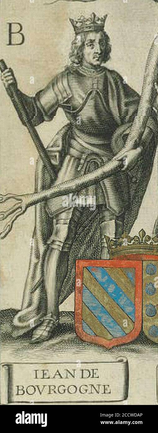 Jean de Bourgogne Stock Photo Alamy