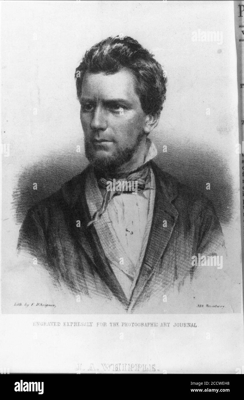 John Adams Whipple by Francis D'Avignon Stock Photo Alamy