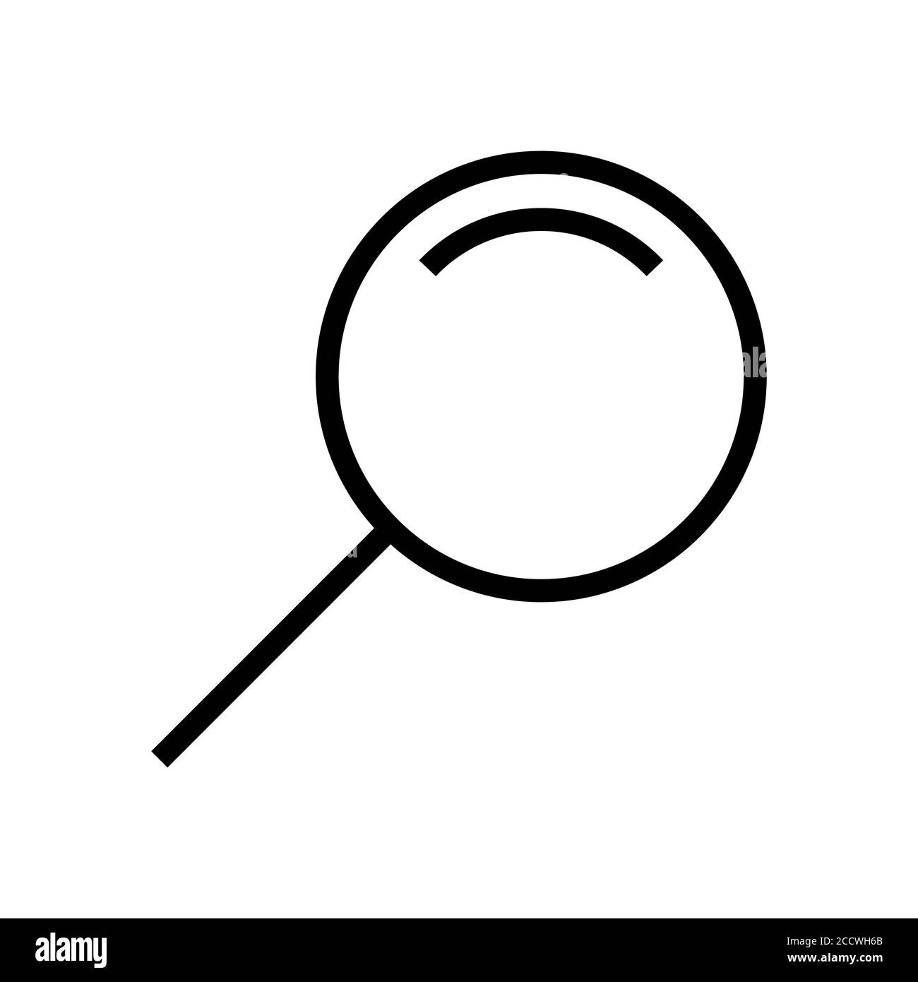 magnifier glass symbol Stock Vector Image & Art Alamy