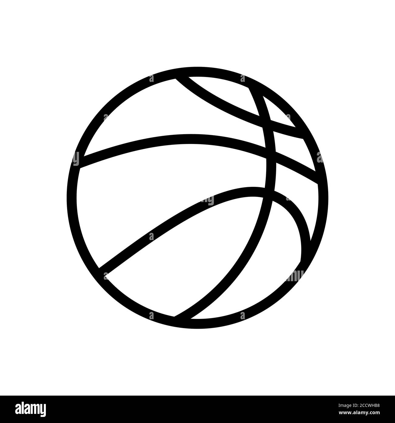 basket ball symbol Stock Vector