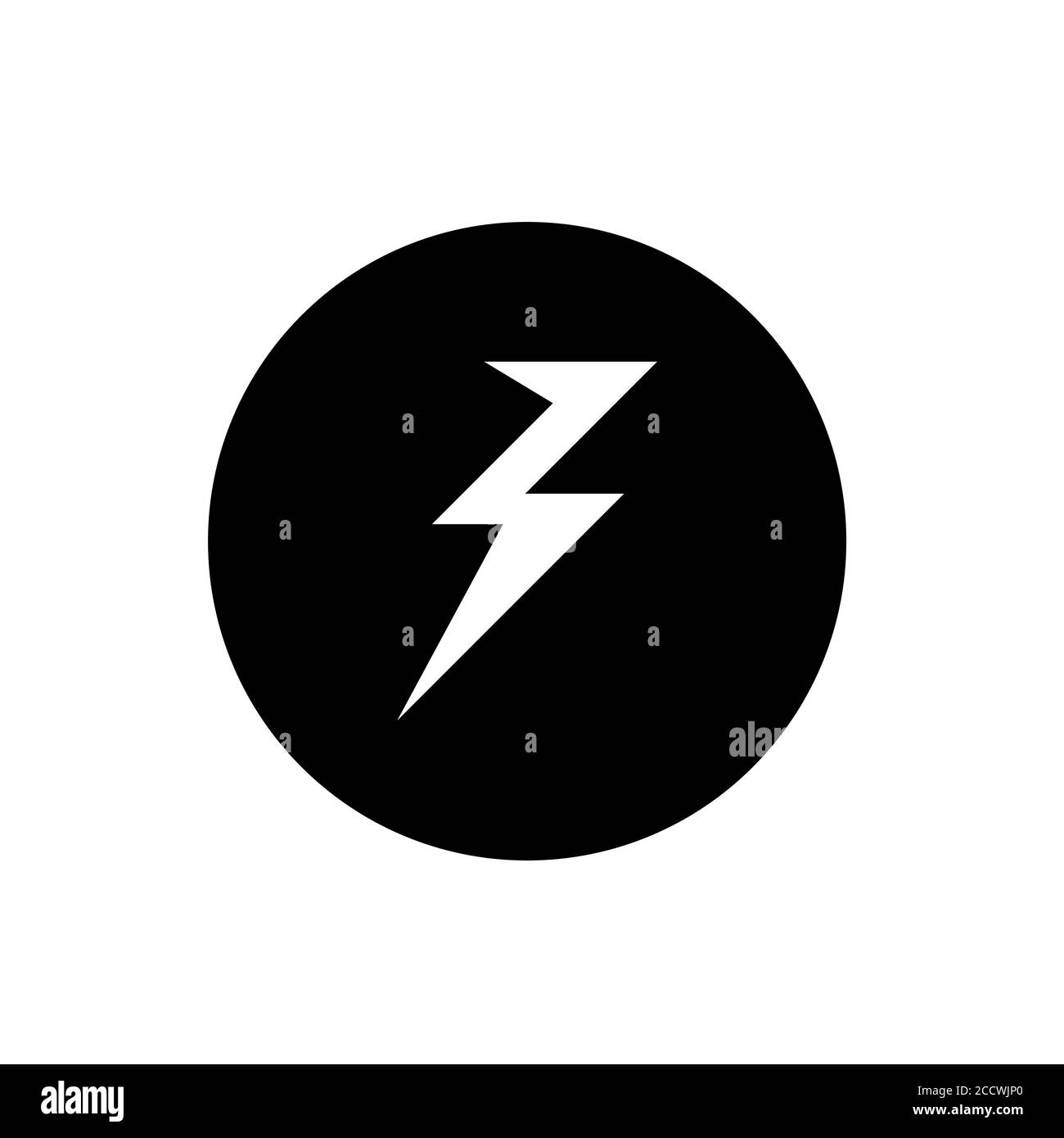 lightning bolt icon Stock Vector Image & Art Alamy