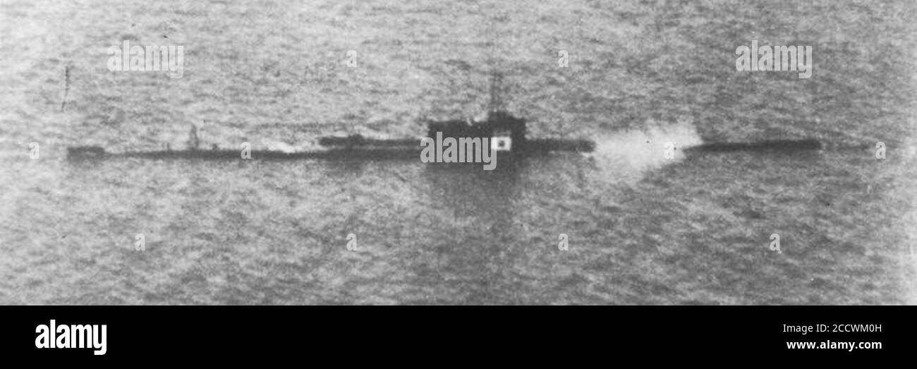 Japanese submarine I15 1942 Stock Photo Alamy