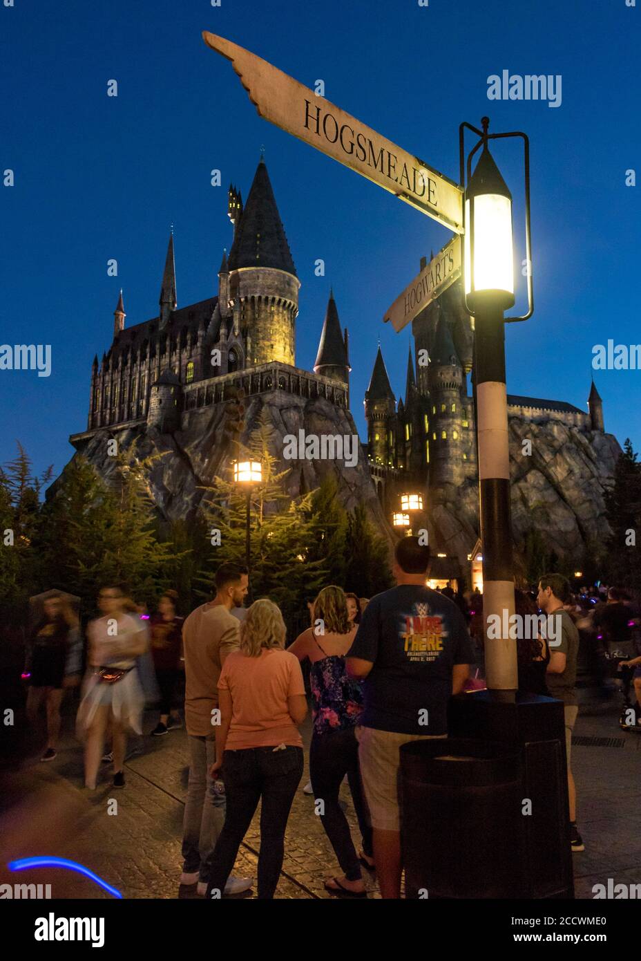 The Harry Potter lands at Universal Studios are amazing Stock Photo Alamy