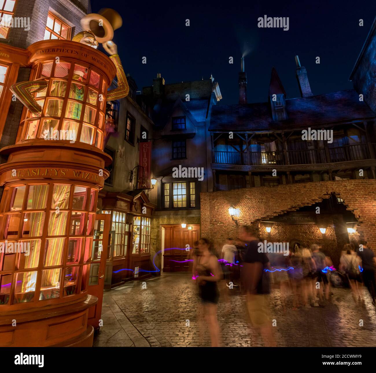 The Harry Potter lands at Universal Studios are amazing Stock Photo Alamy