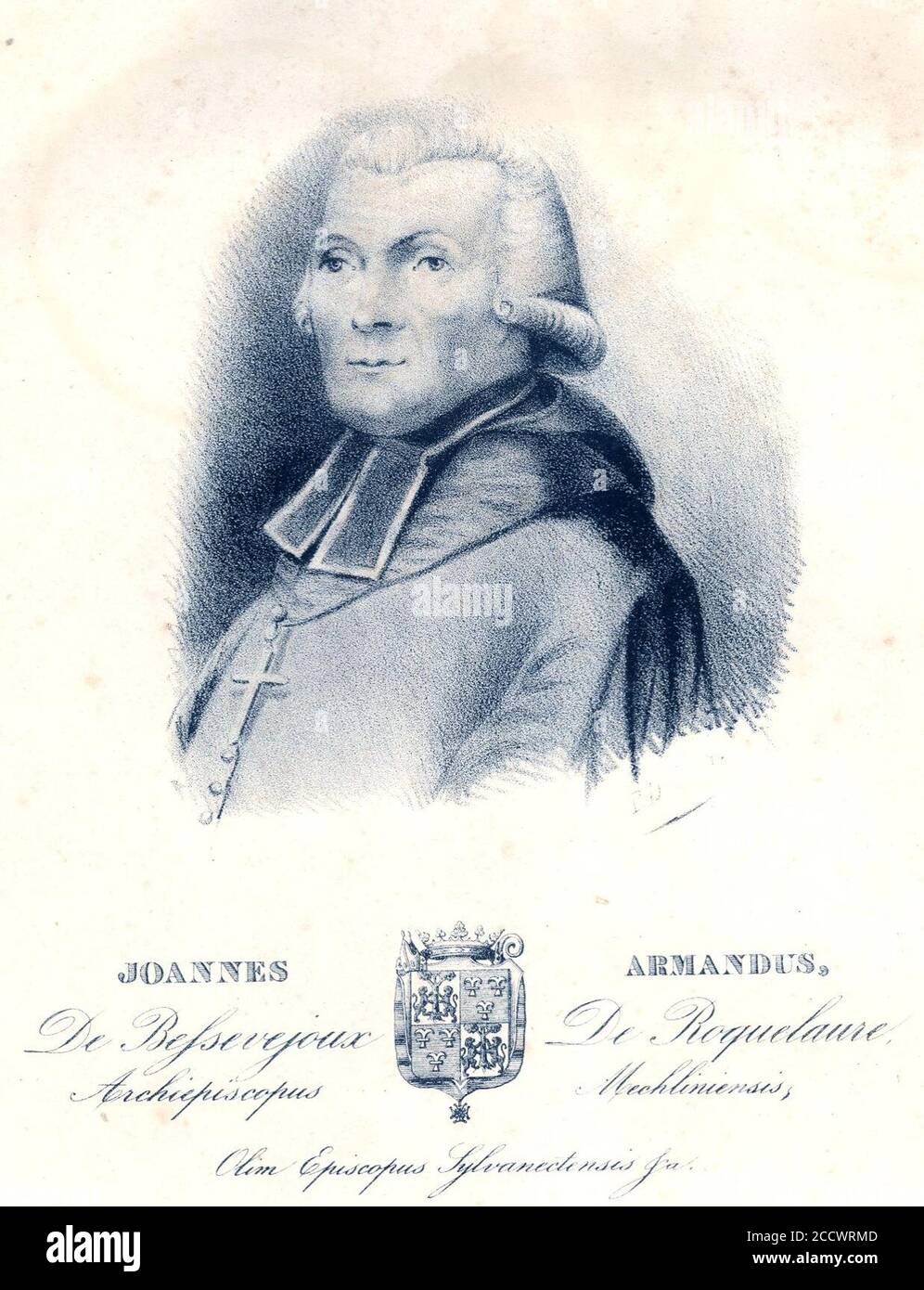 Jean Armand de Roquelaure Stock Photo Alamy