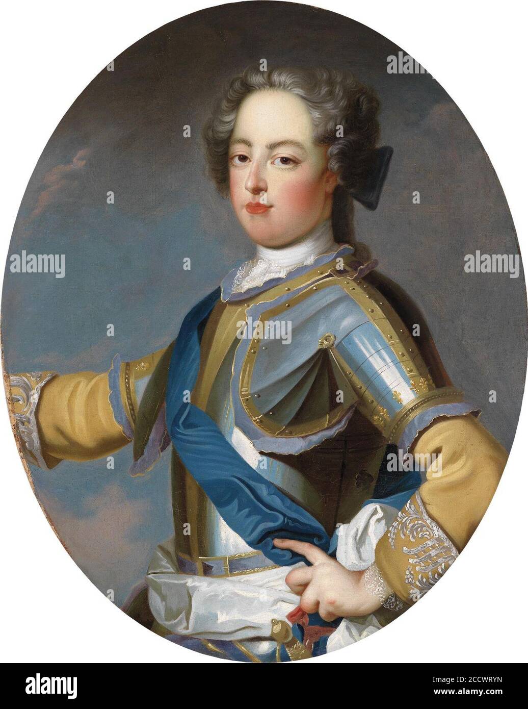 Jean Baptiste van Loo (and Louis XV Stock Photo Alamy
