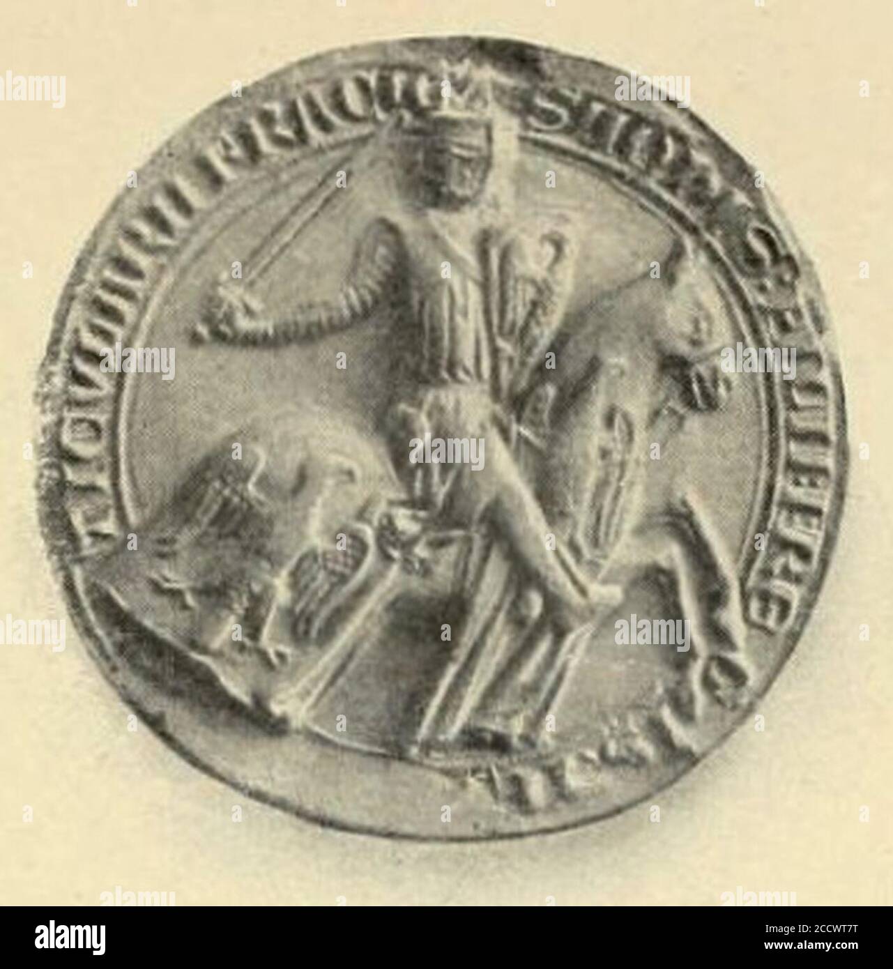 Jean de Brienne 1288 Stock Photo Alamy