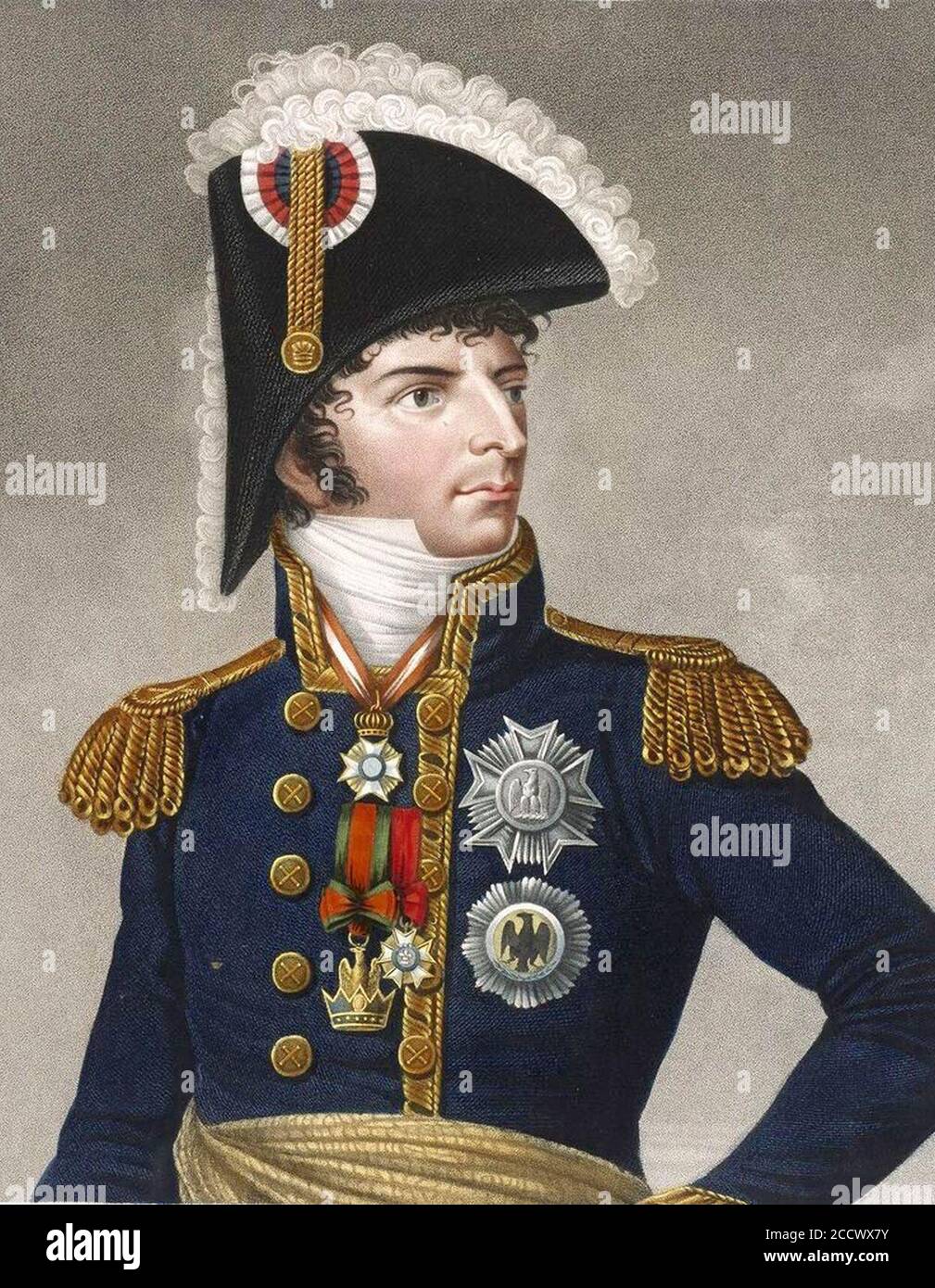 JeanBaptiste Jules Bernadotte Stock Photo Alamy
