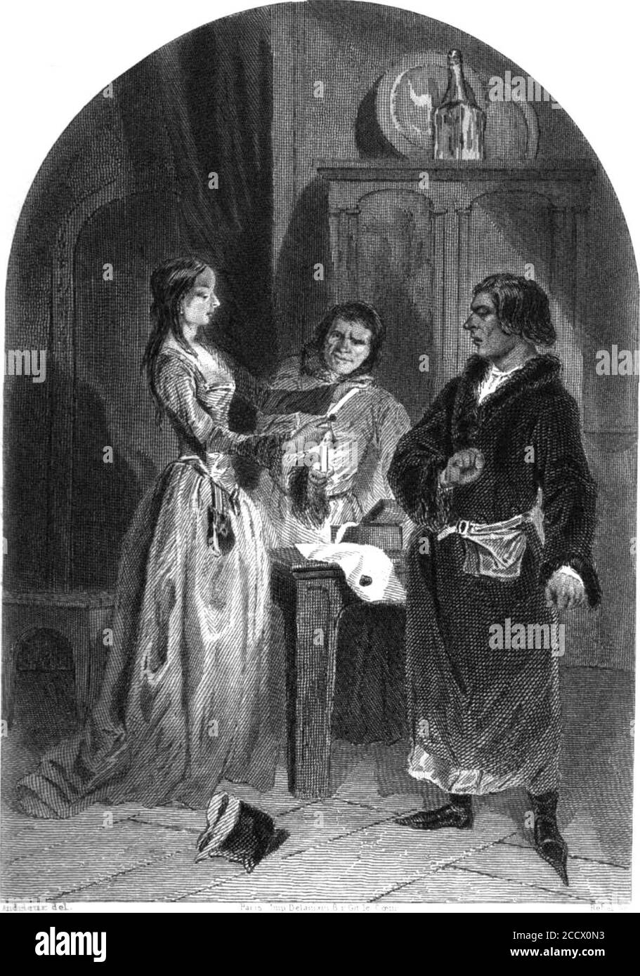 Jeanne de Divion Stock Photo Alamy