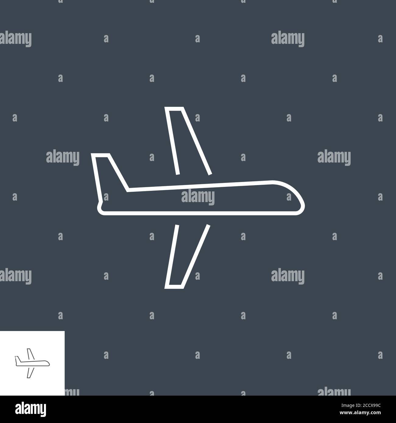 Airplane vector Icon Stock Vector Image & Art - Alamy