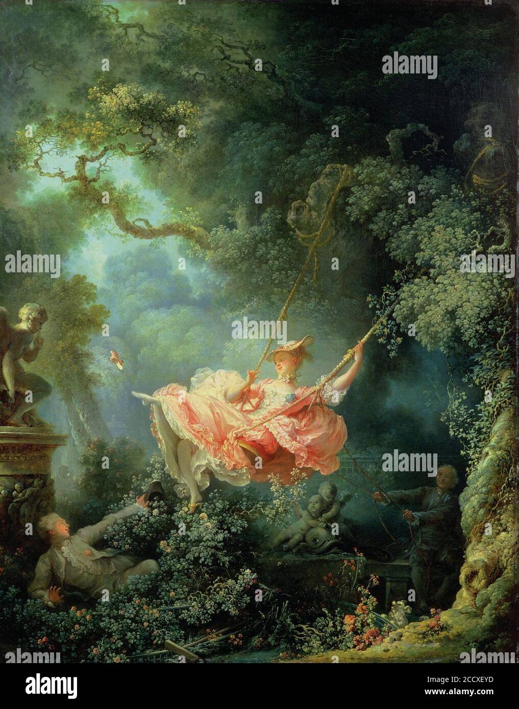 Joean Honoré Fragonard - The Swing Stock Photo - Alamy