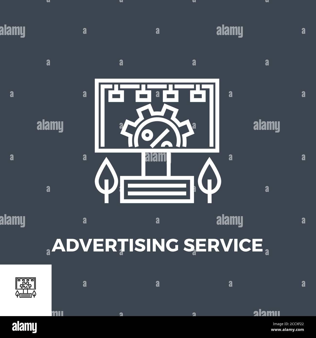 Service message flat icon Stock Vector Images - Alamy