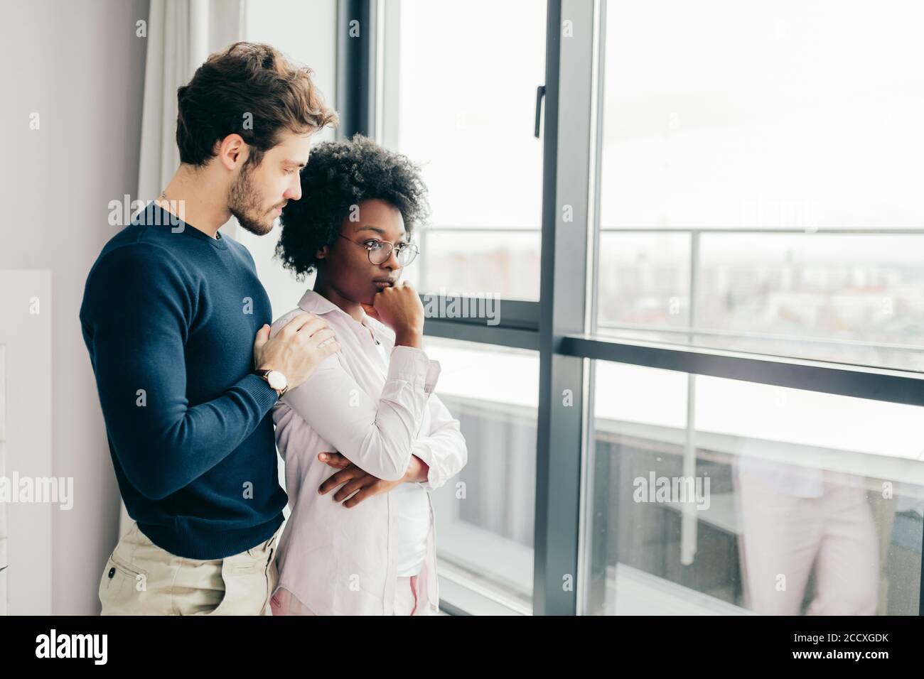 Man Comforting Woman Man Comforting Woman