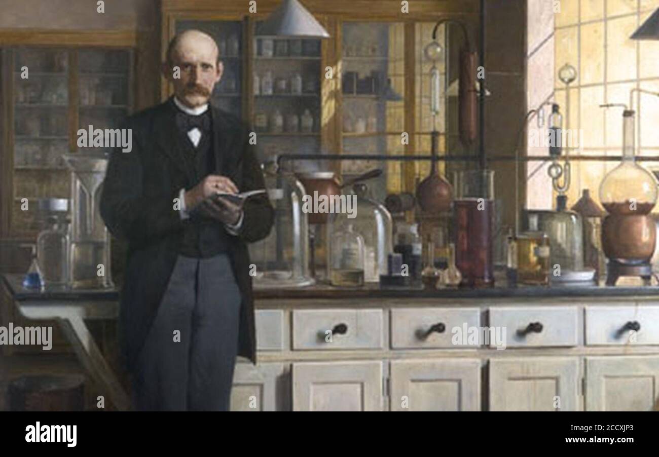 Johan Kjeldahl (18481900) Painting by Otto Haslund (18421917