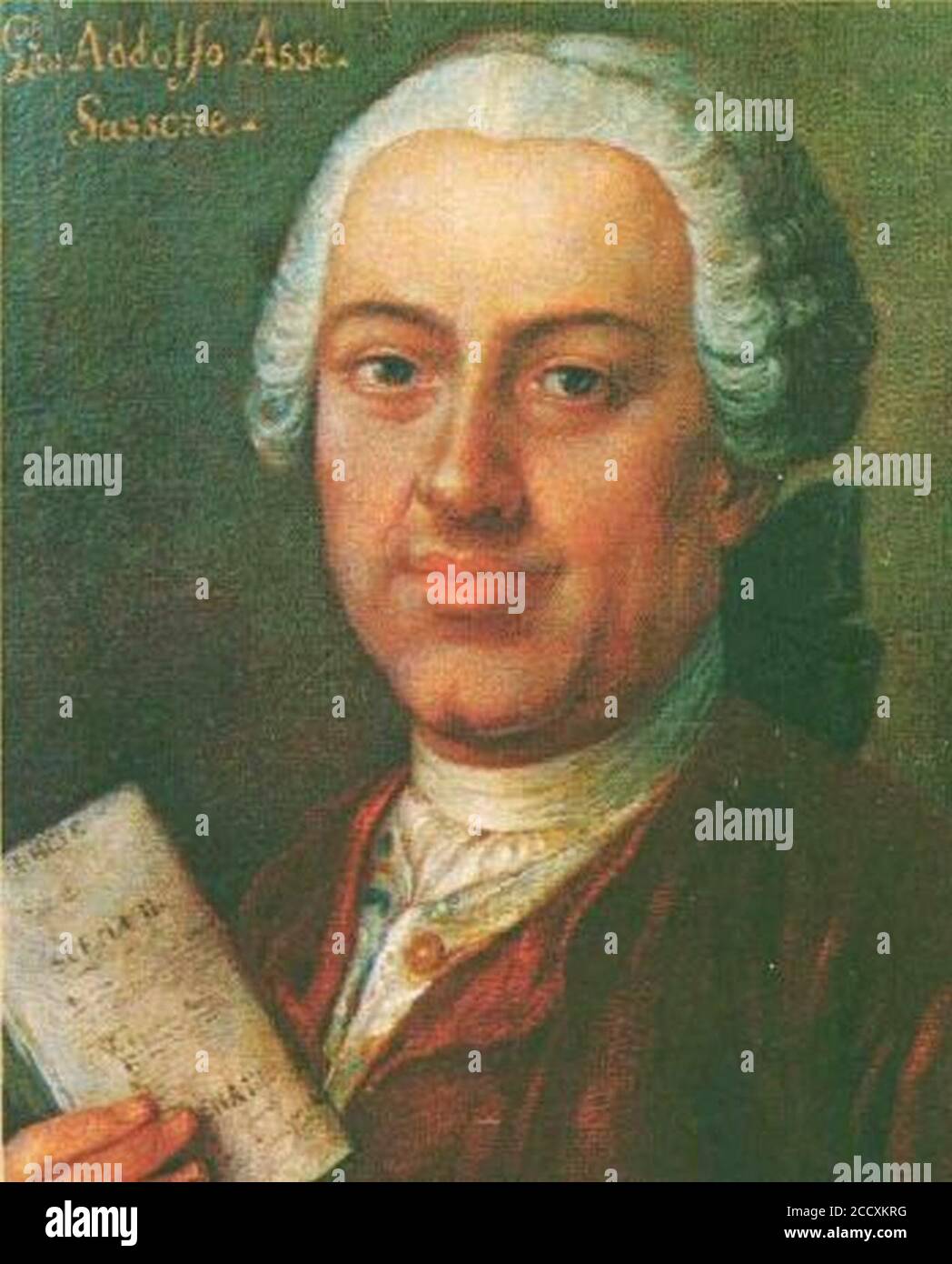 Johann Adolf Hasse Stock Photo Alamy