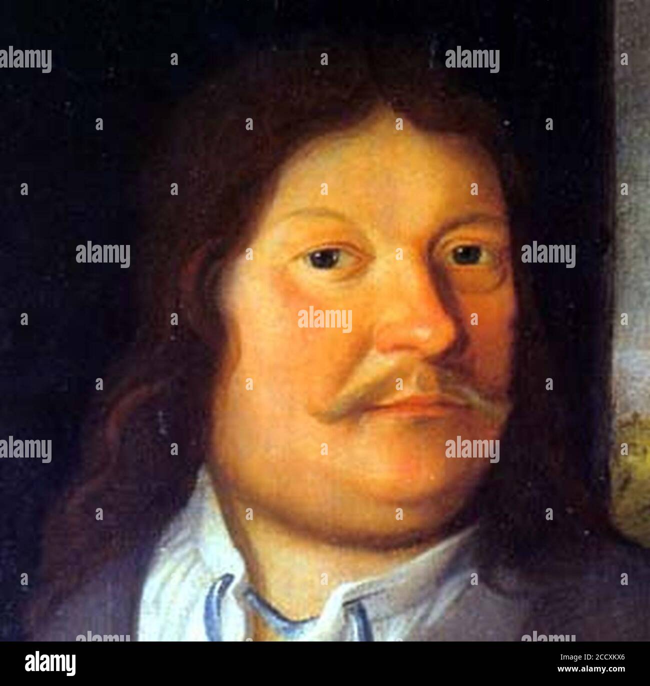 Johann Ambrosius Bach face Stock Photo - Alamy