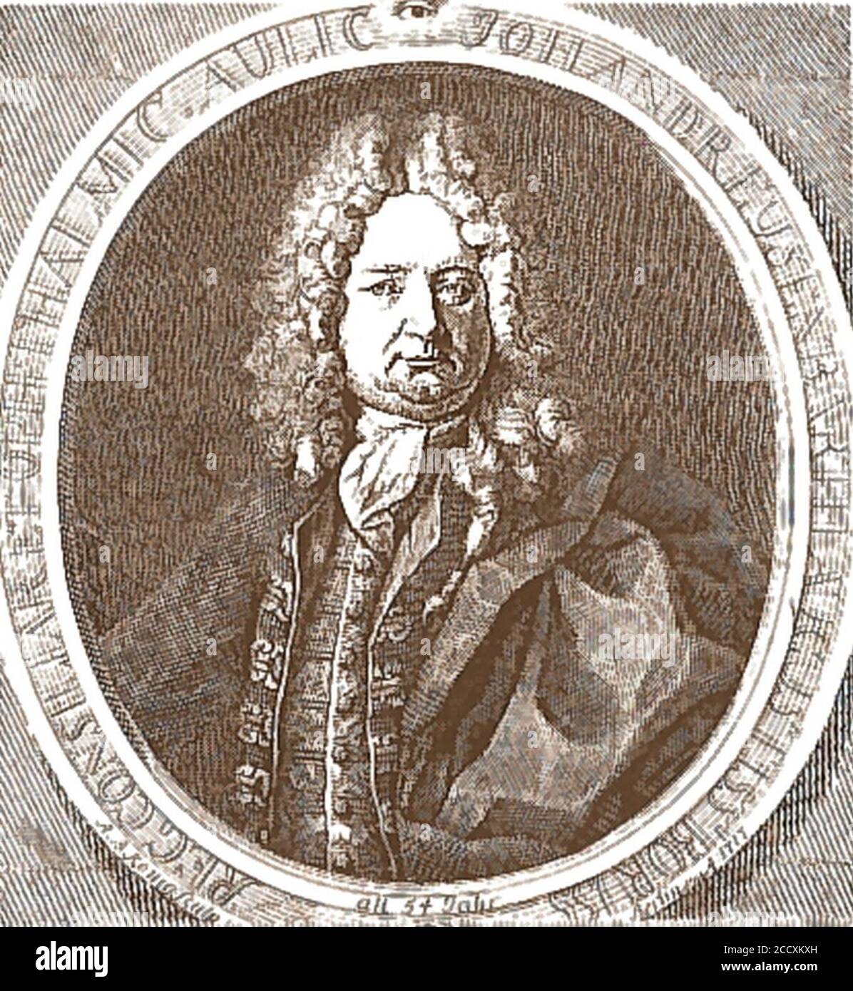 Johann Andreas Eisenbarth (1717). Stock Photo