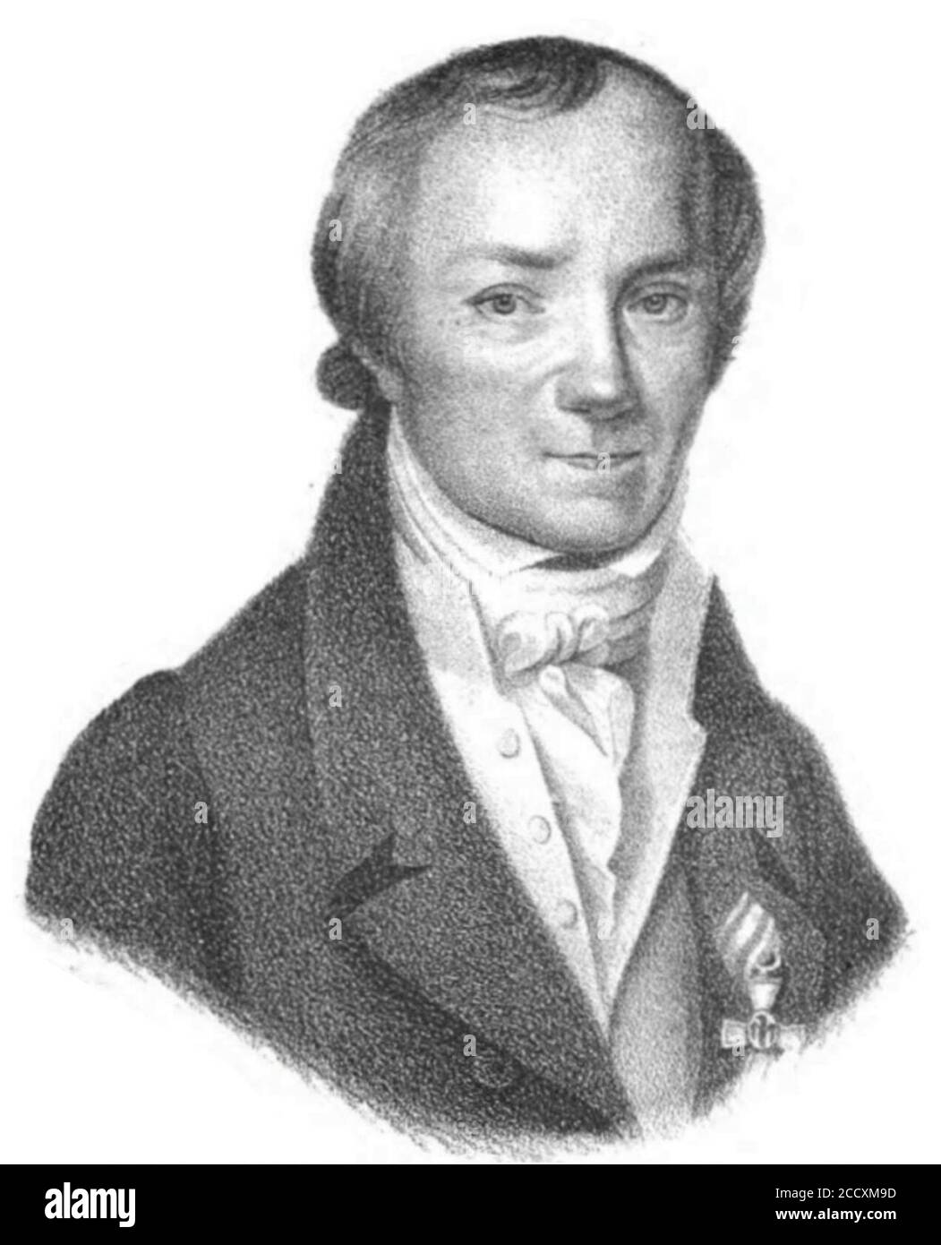 Johann Bartholomäus Trommsdorff 1824 (cropped). Stock Photo