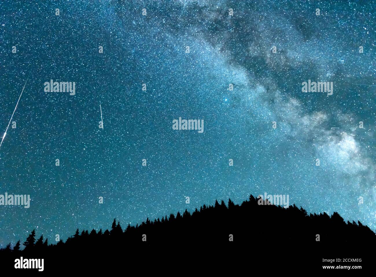 Milky Way galaxy. Starry sky Stock Photo - Alamy