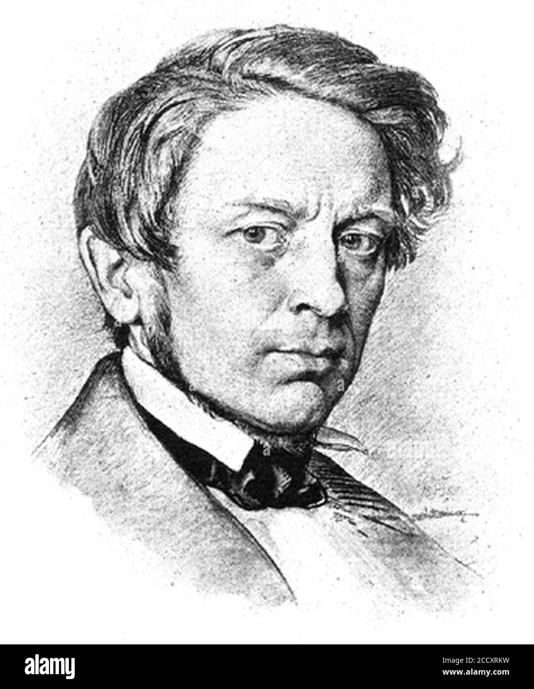 Johann Gustav Droysen. Stock Photo