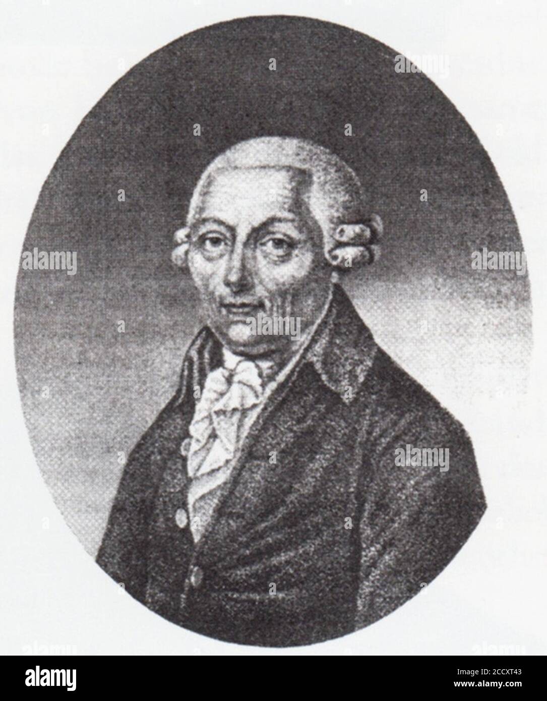 Johann Heinrich Linck der Jüngere. Stock Photo