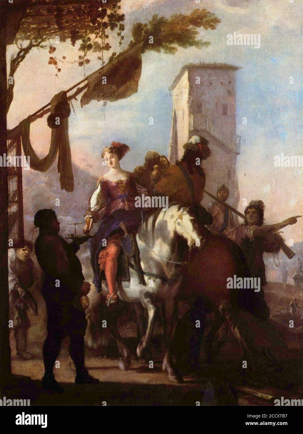 Johann Heinrich Schönfeld 001 Stock Photo Alamy