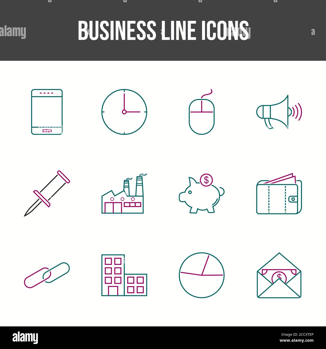 Receiving clock Stock Vector Images - Alamy